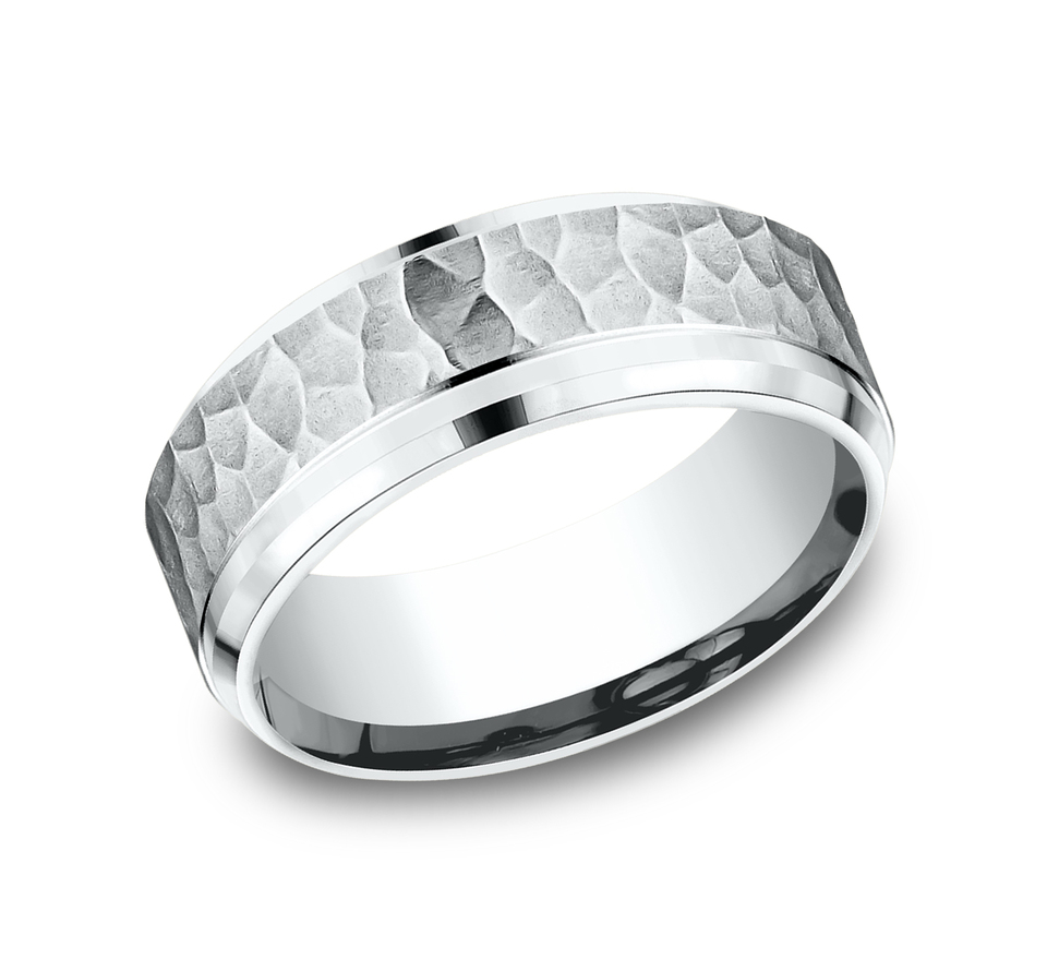 The Camino, 8mm - Platinum | Benchmark Rings