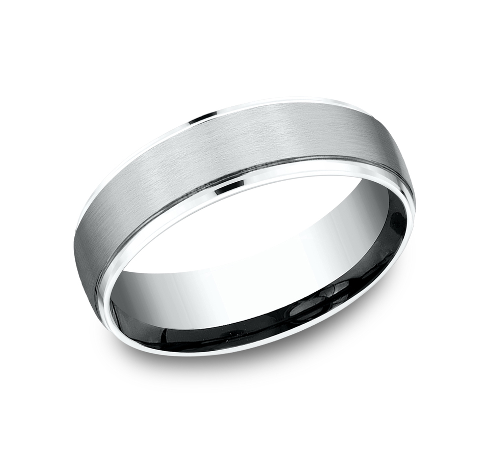 The Jefferson, 6.5mm - Platinum | Benchmark Rings