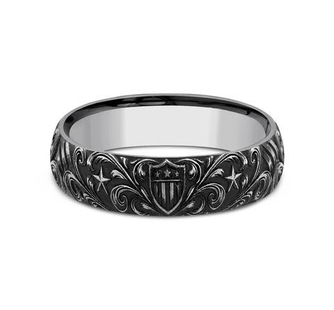 Ring THE PATRIOTIC CREST