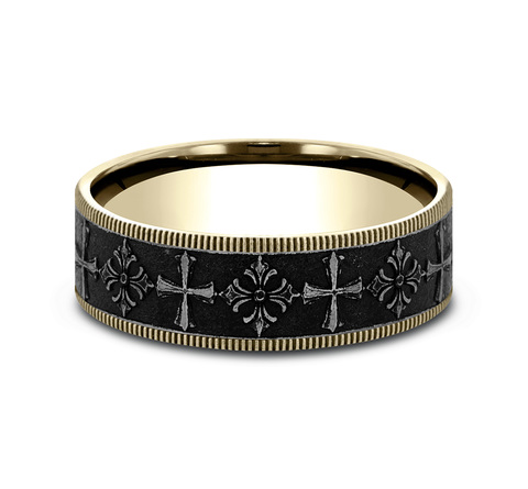 Ring THE TEMPLE SHIELD