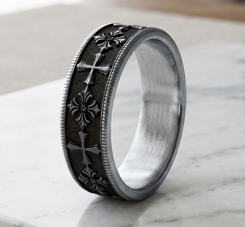Ring THE TEMPLE SHIELD