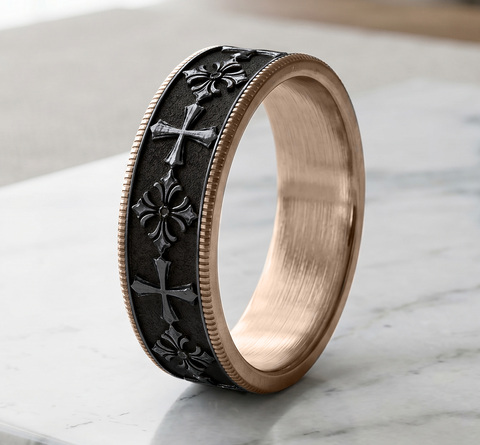 Ring THE TEMPLE SHIELD