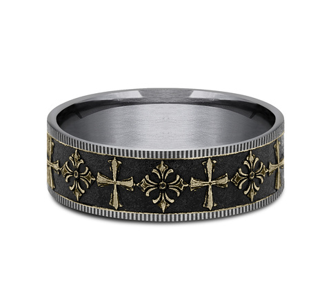Ring THE TEMPLE SHIELD